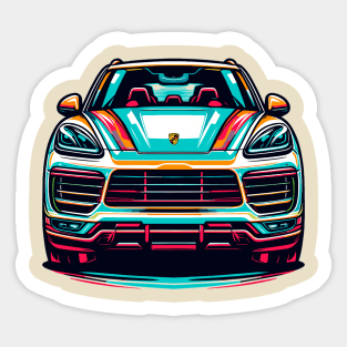 Porsche Cayenne Sticker